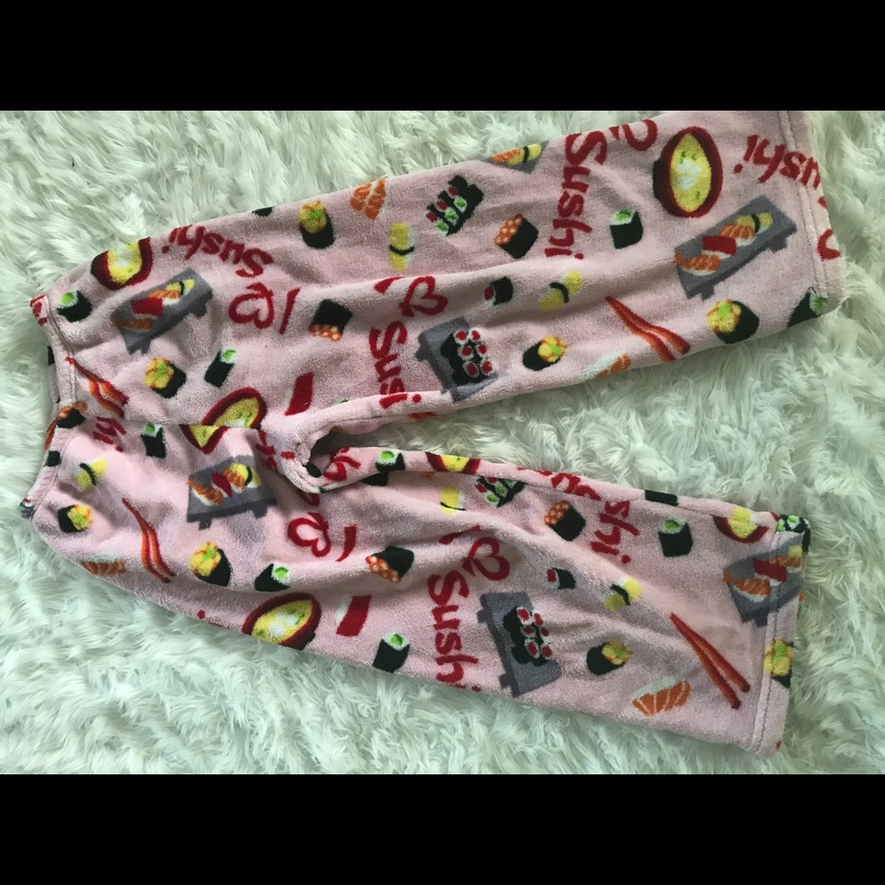 Soft sushi pj pants